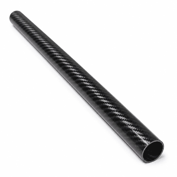 Карбоновая трубка 3K Twill Ø25/23×1000 мм, стенка 1 мм - 0